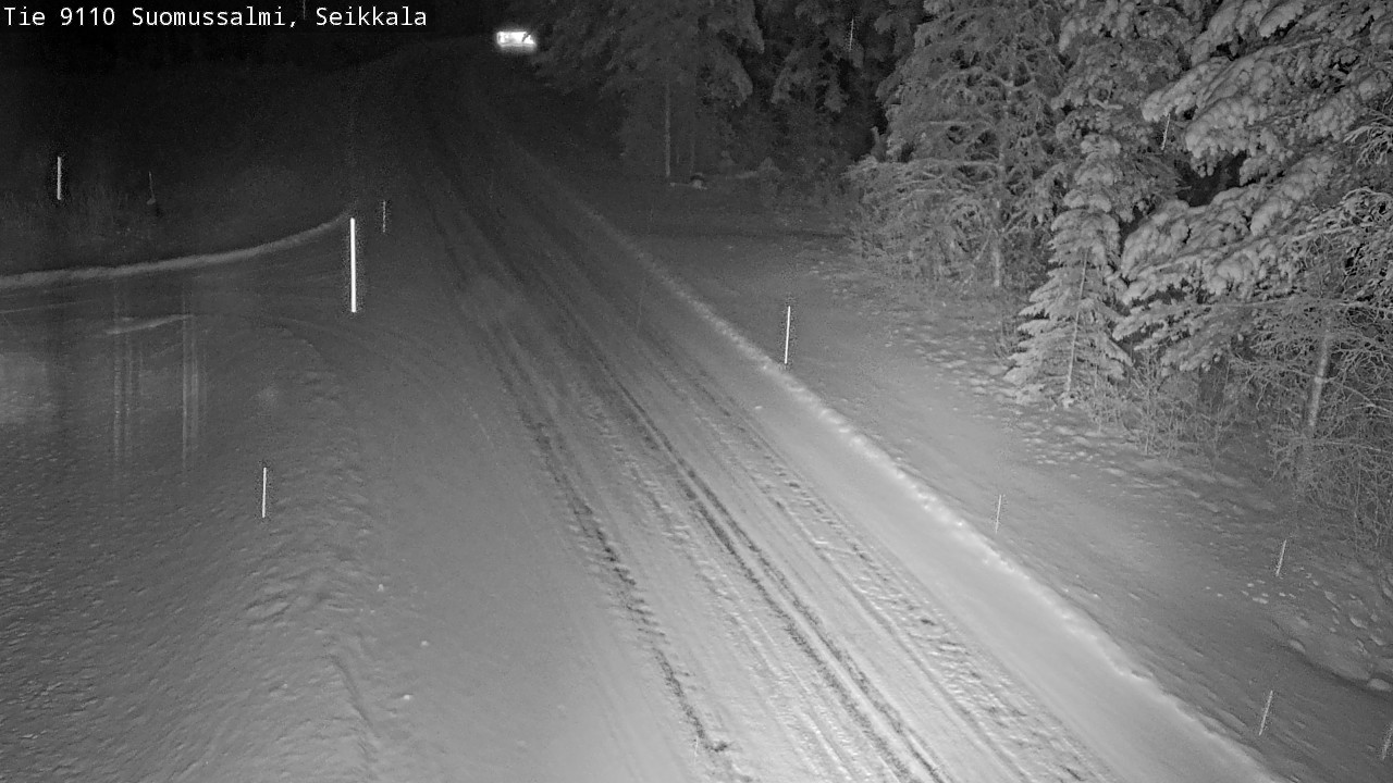 Kelikamerat Kuva Tie 9110 Suomussalmi, Seikkala, Suomussalmi, Kainuu