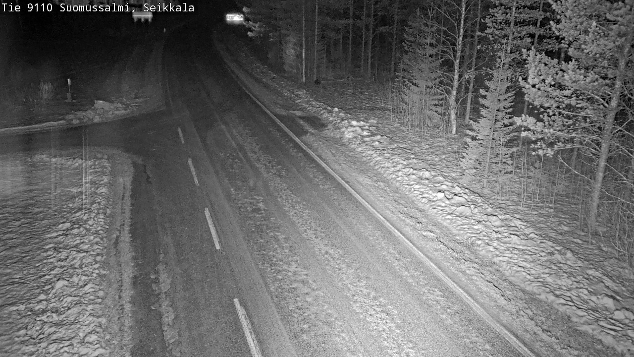 Kelikamerat Kuva Tie 9110 Suomussalmi, Seikkala, Suomussalmi, Kainuu