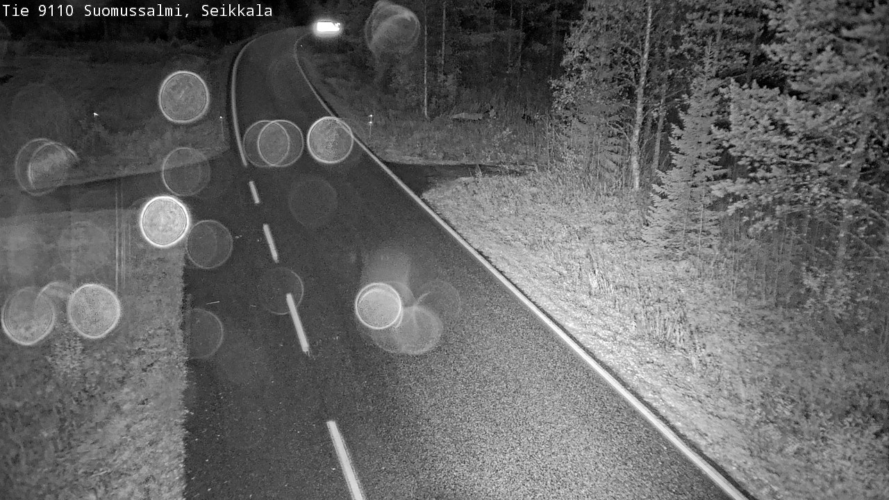 Kelikamerat Kuva Tie 9110 Suomussalmi, Seikkala, Suomussalmi, Kainuu