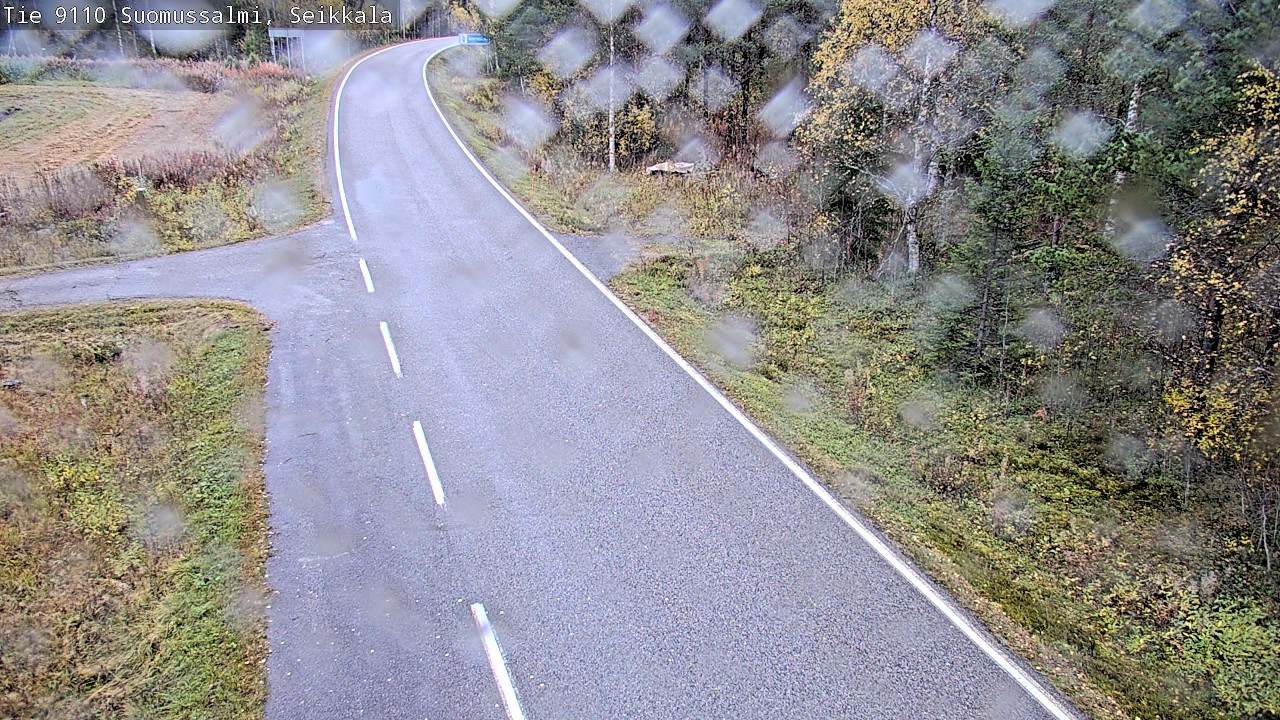 Weather Camera Image Road 9110 Suomussalmi, Seikkala, Suomussalmi, Kainuu