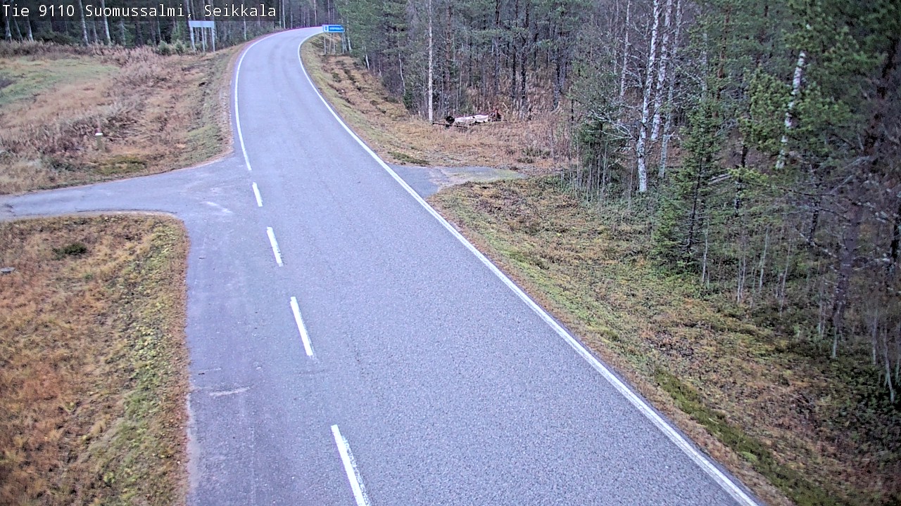 Kelikamerat Kuva Tie 9110 Suomussalmi, Seikkala, Suomussalmi, Kainuu