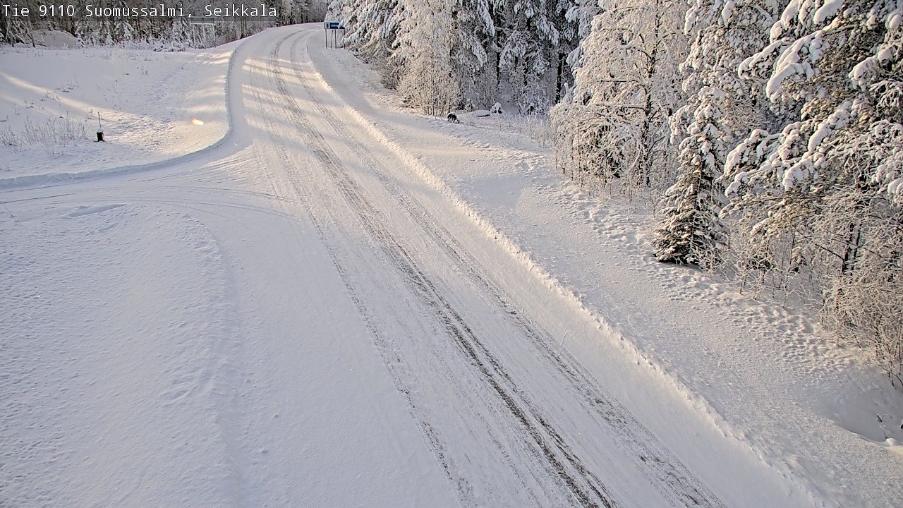 Kelikamerat Kuva Tie 9110 Suomussalmi, Seikkala, Suomussalmi, Kainuu