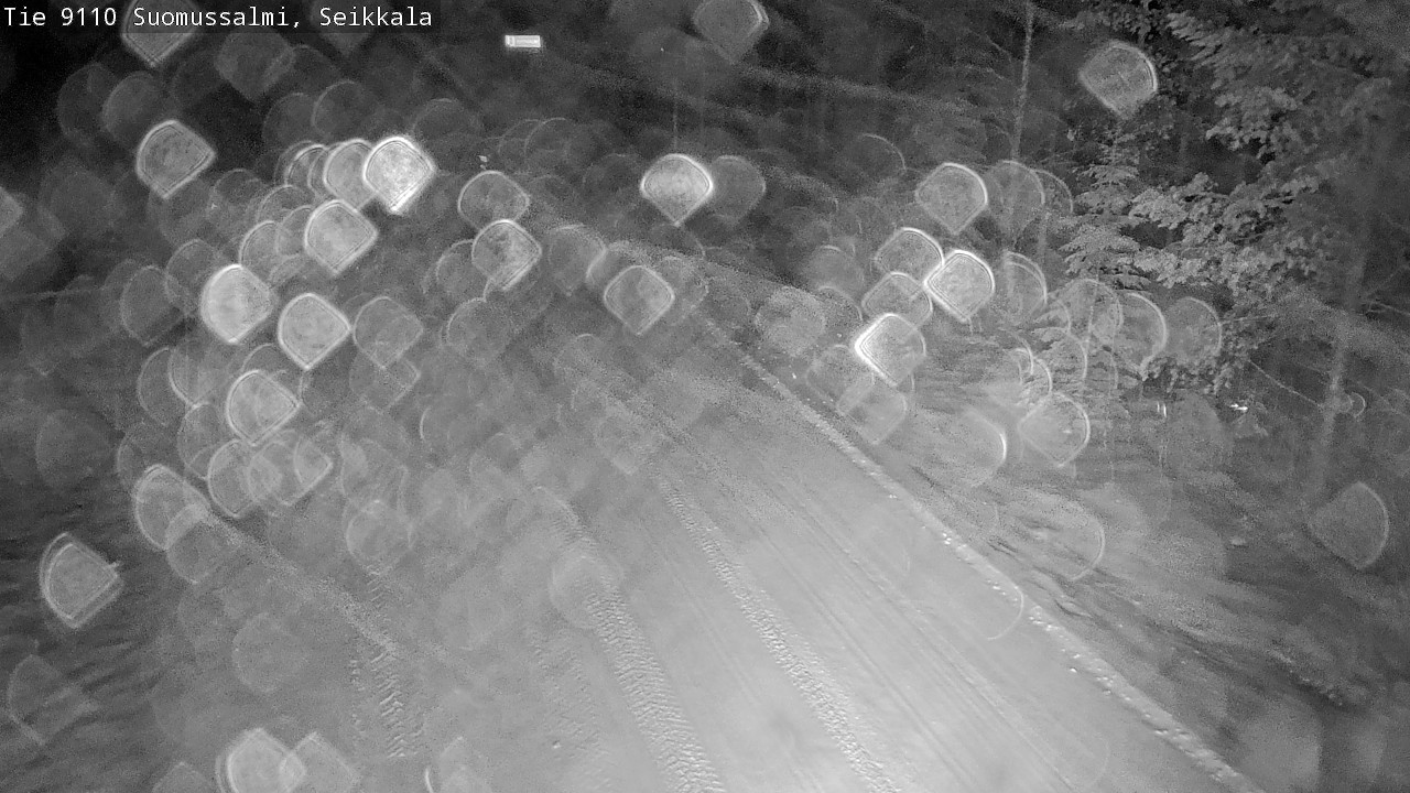 Weather Camera Image Road 9110 Suomussalmi, Seikkala, Suomussalmi, Kainuu