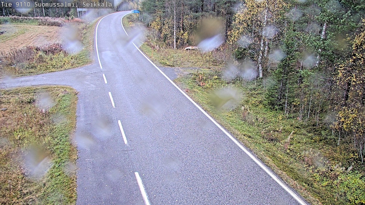 Weather Camera Image Road 9110 Suomussalmi, Seikkala, Suomussalmi, Kainuu
