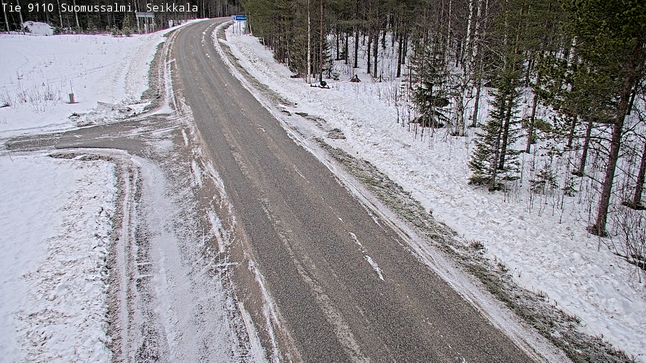 Kelikamerat Kuva Tie 9110 Suomussalmi, Seikkala, Suomussalmi, Kainuu