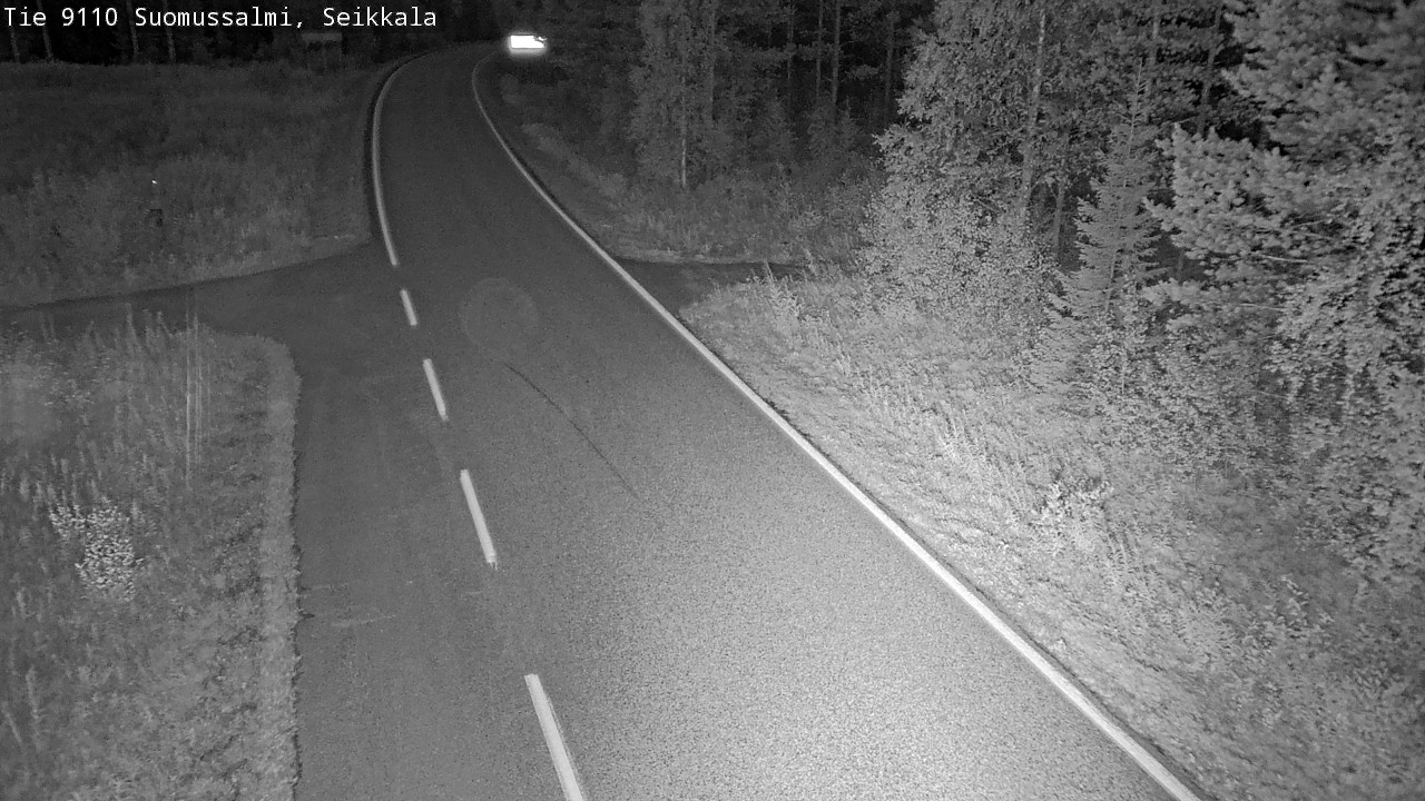 Kelikamerat Kuva Tie 9110 Suomussalmi, Seikkala, Suomussalmi, Kainuu