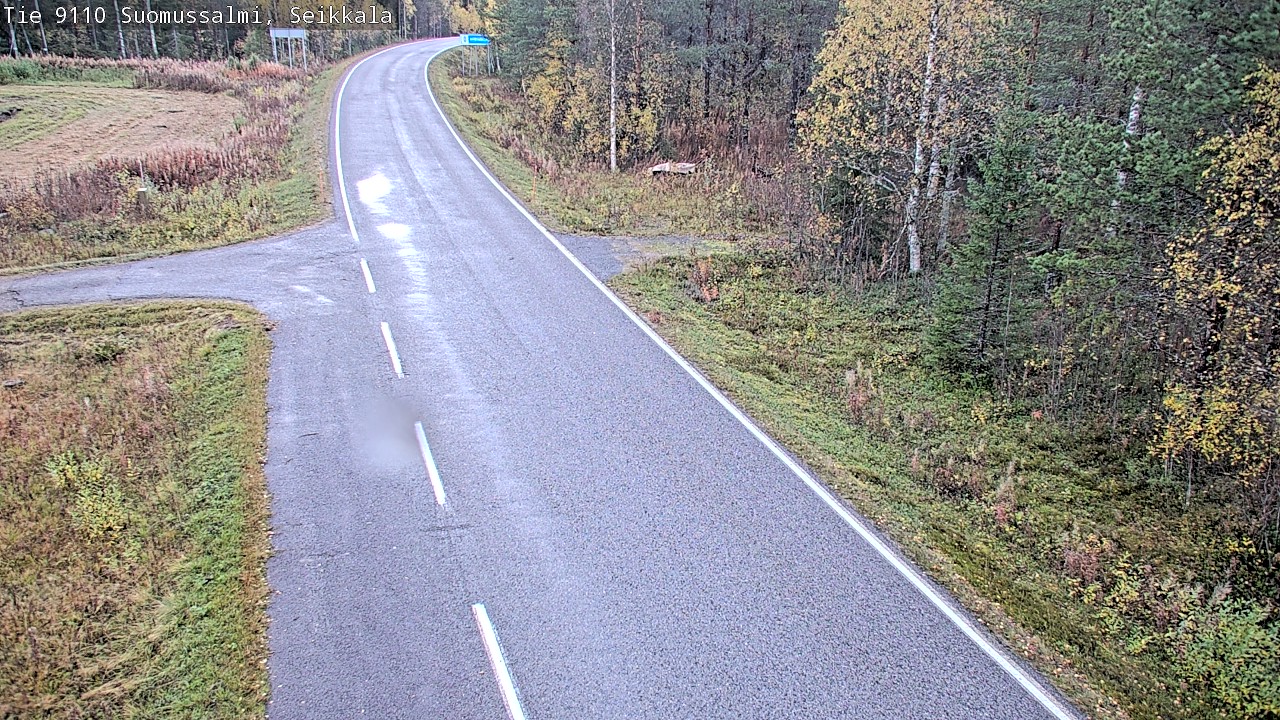 Kelikamerat Kuva Tie 9110 Suomussalmi, Seikkala, Suomussalmi, Kainuu