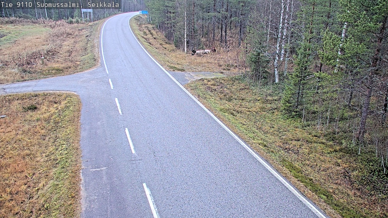 Kelikamerat Kuva Tie 9110 Suomussalmi, Seikkala, Suomussalmi, Kainuu