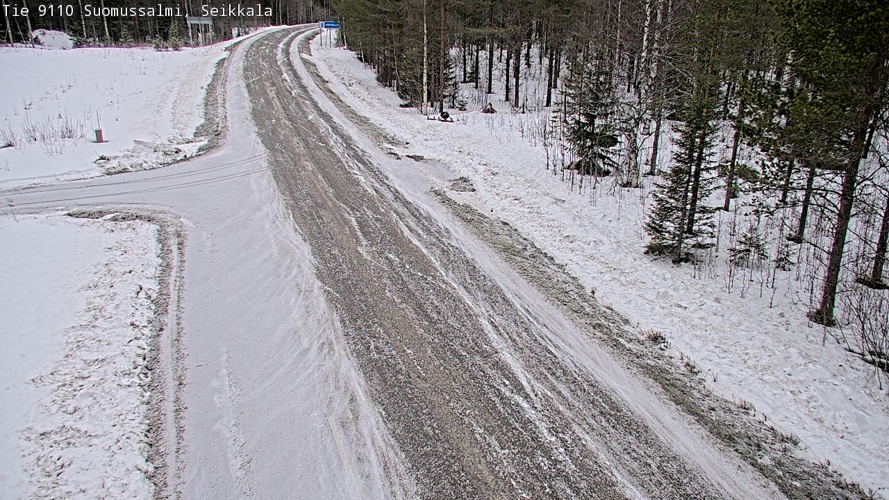 Kelikamerat Kuva Tie 9110 Suomussalmi, Seikkala, Suomussalmi, Kainuu