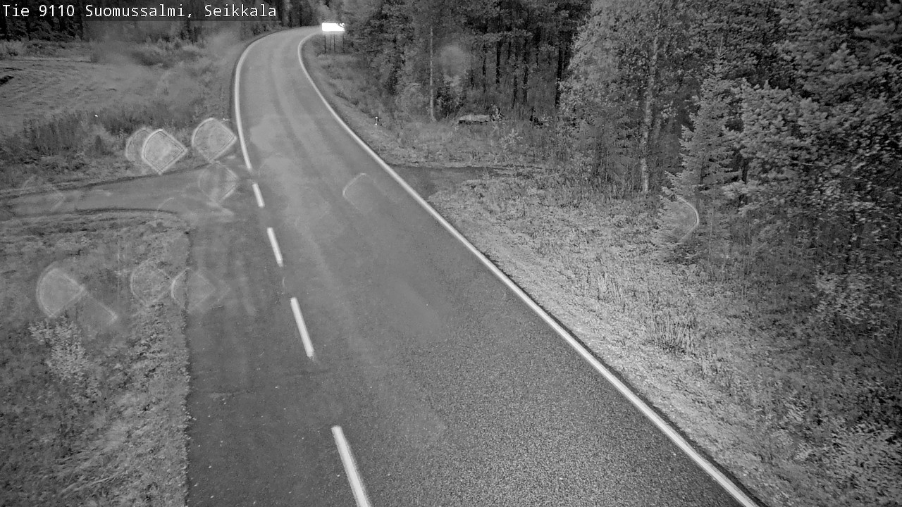 Kelikamerat Kuva Tie 9110 Suomussalmi, Seikkala, Suomussalmi, Kainuu
