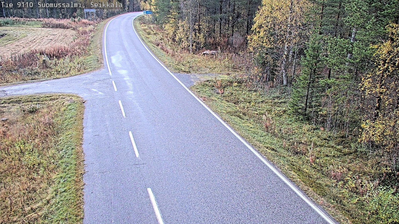 Kelikamerat Kuva Tie 9110 Suomussalmi, Seikkala, Suomussalmi, Kainuu