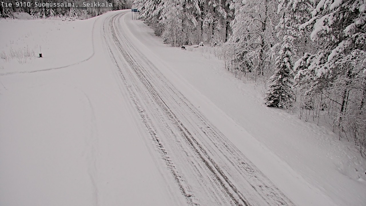 Kelikamerat Kuva Tie 9110 Suomussalmi, Seikkala, Suomussalmi, Kainuu