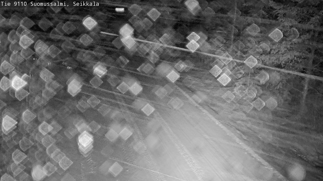 Weather Camera Image Road 9110 Suomussalmi, Seikkala, Suomussalmi, Kainuu