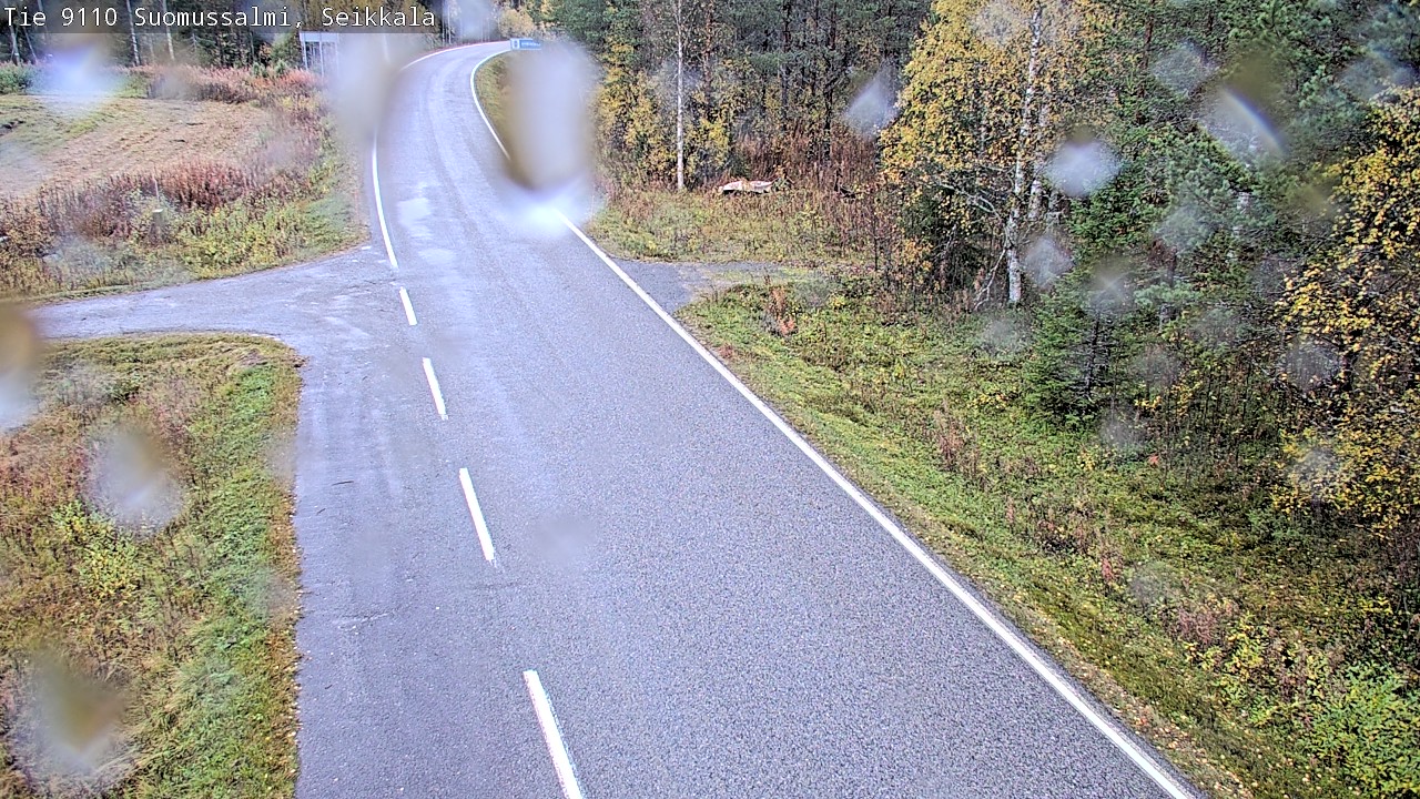 Kelikamerat Kuva Tie 9110 Suomussalmi, Seikkala, Suomussalmi, Kainuu