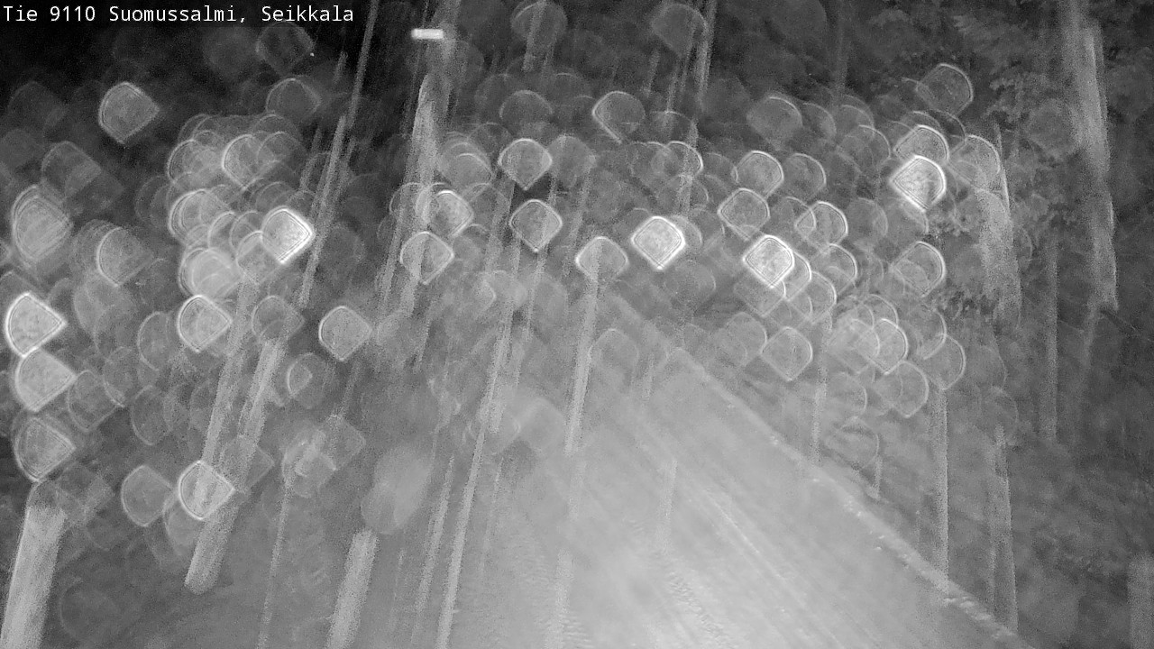 Weather Camera Image Road 9110 Suomussalmi, Seikkala, Suomussalmi, Kainuu