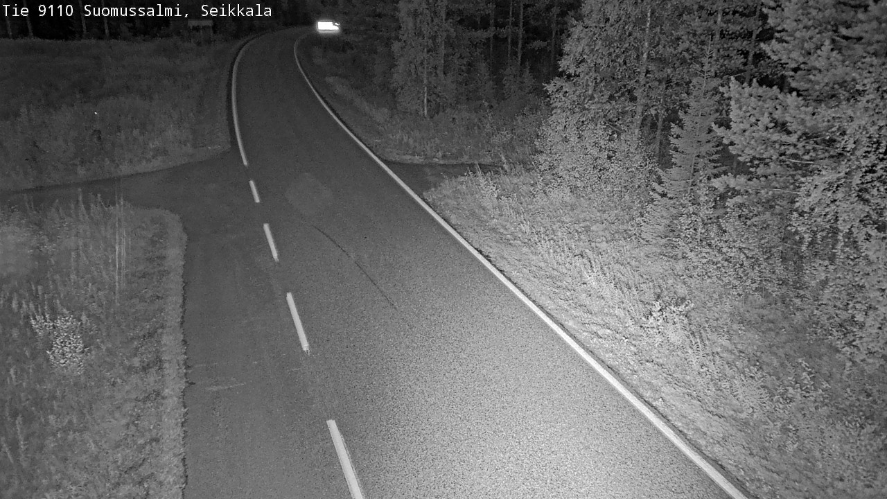 Kelikamerat Kuva Tie 9110 Suomussalmi, Seikkala, Suomussalmi, Kainuu