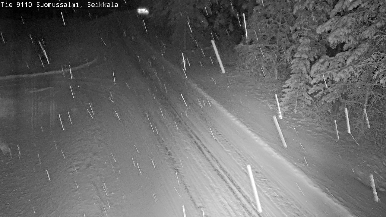 Kelikamerat Kuva Tie 9110 Suomussalmi, Seikkala, Suomussalmi, Kainuu