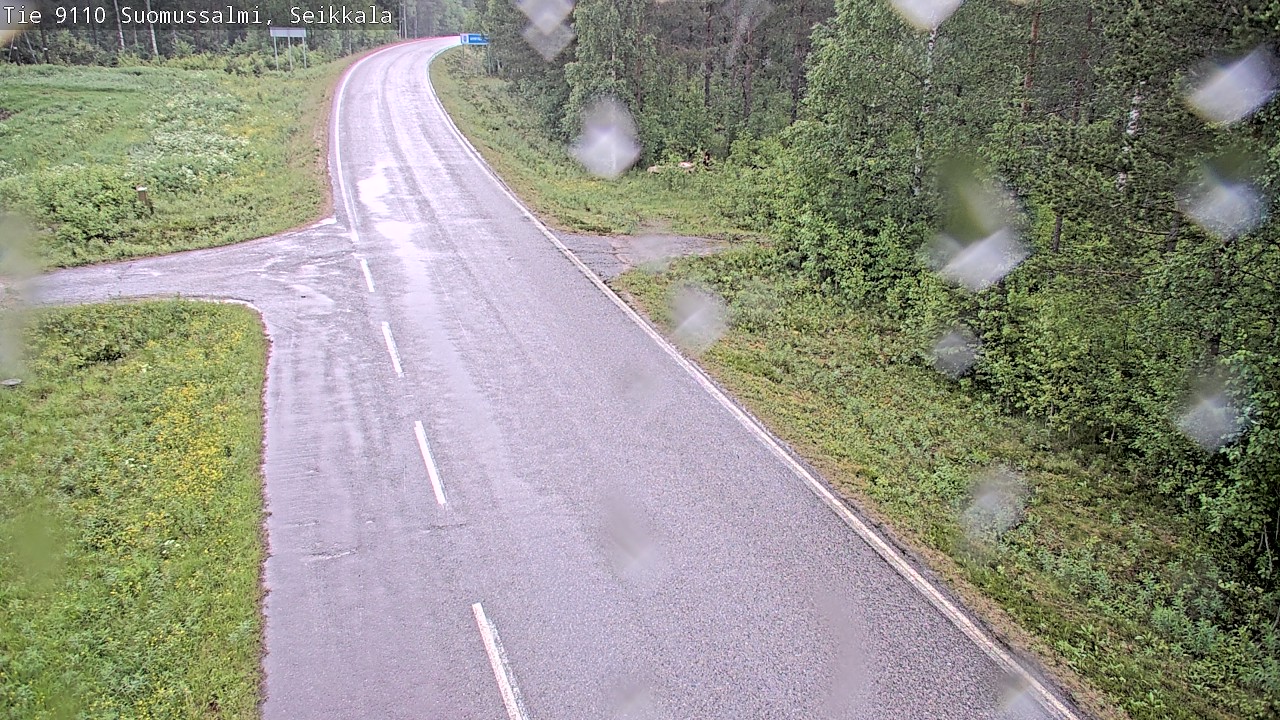 Kelikamerat Kuva Tie 9110 Suomussalmi, Seikkala, Suomussalmi, Kainuu