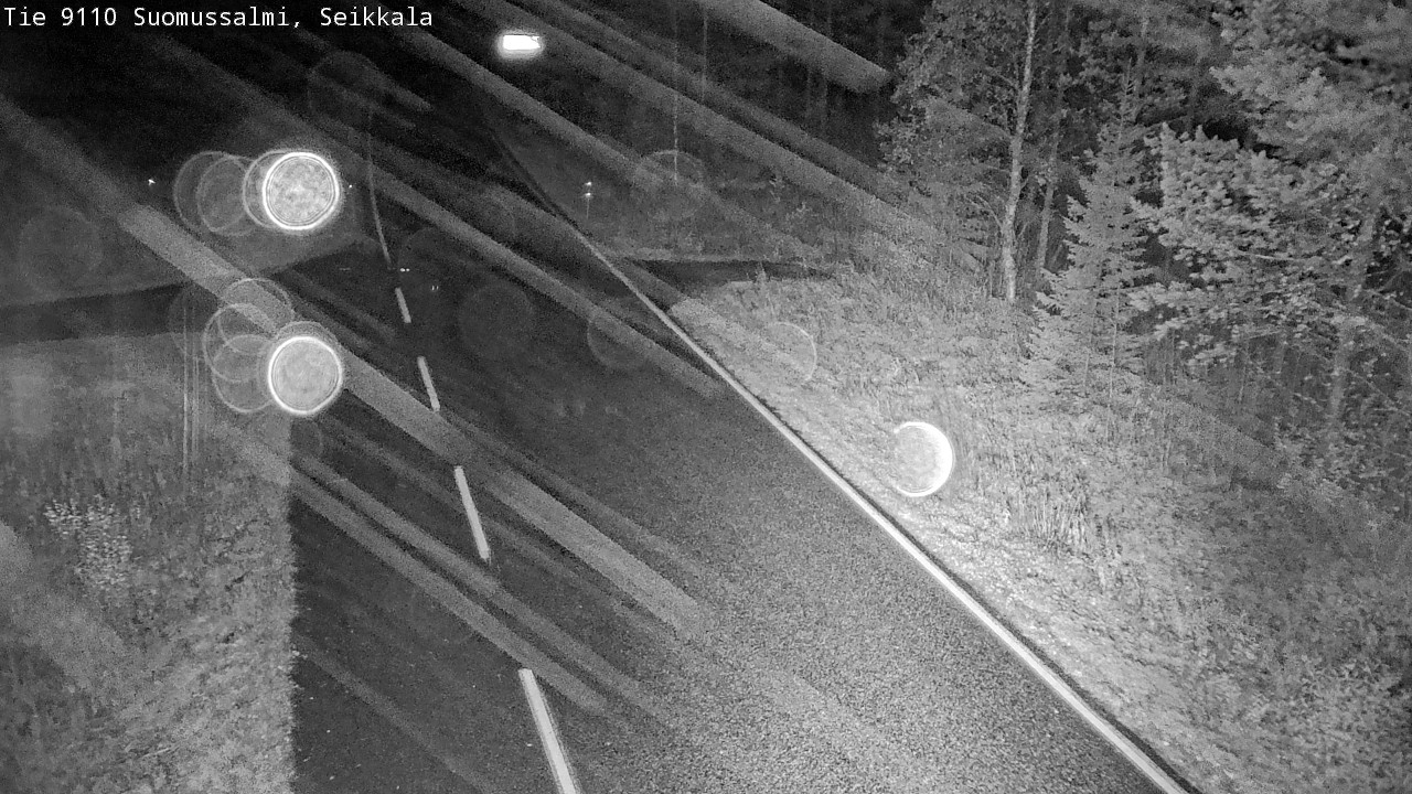 Kelikamerat Kuva Tie 9110 Suomussalmi, Seikkala, Suomussalmi, Kainuu