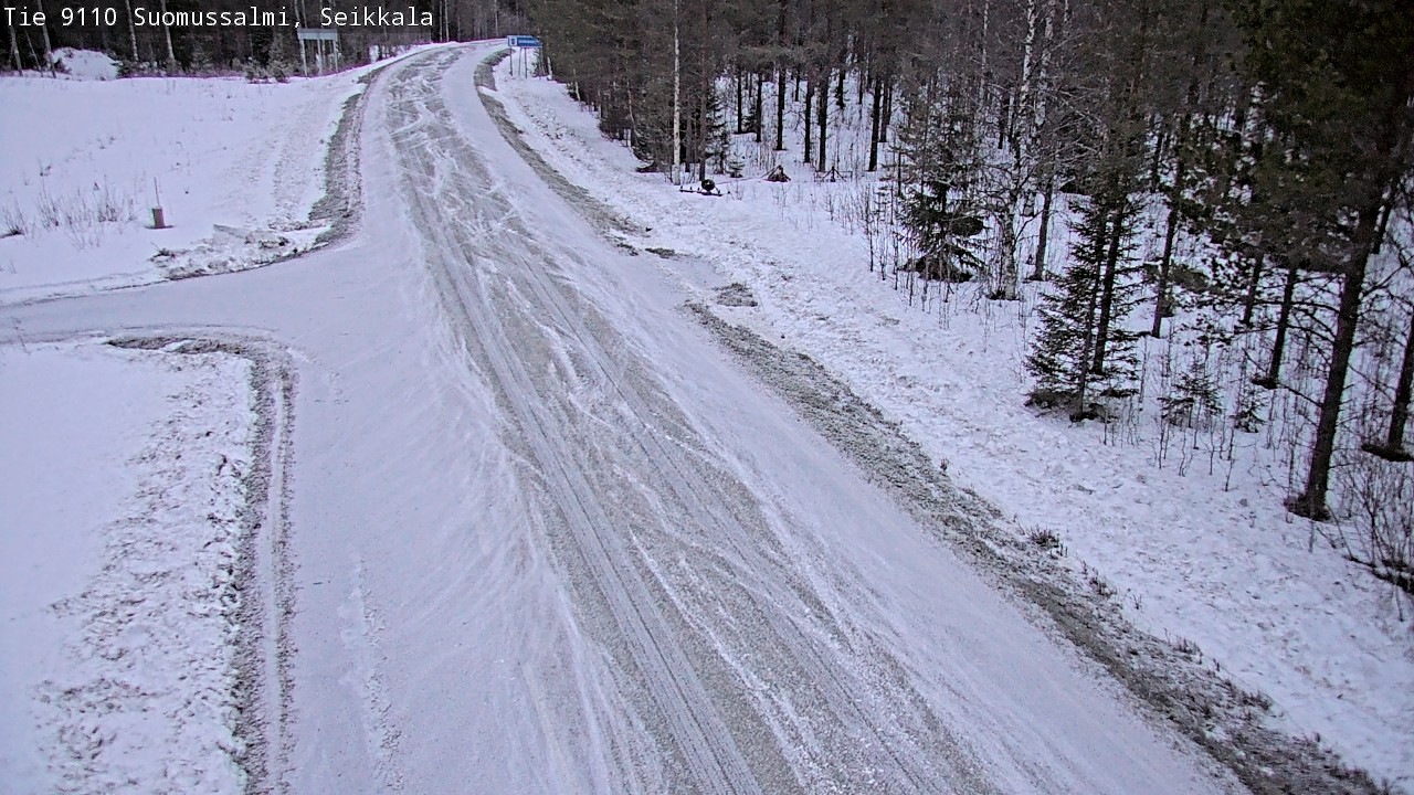 Kelikamerat Kuva Tie 9110 Suomussalmi, Seikkala, Suomussalmi, Kainuu