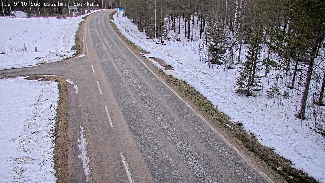 Kelikamerat Kuva Tie 9110 Suomussalmi, Seikkala, Suomussalmi, Kainuu