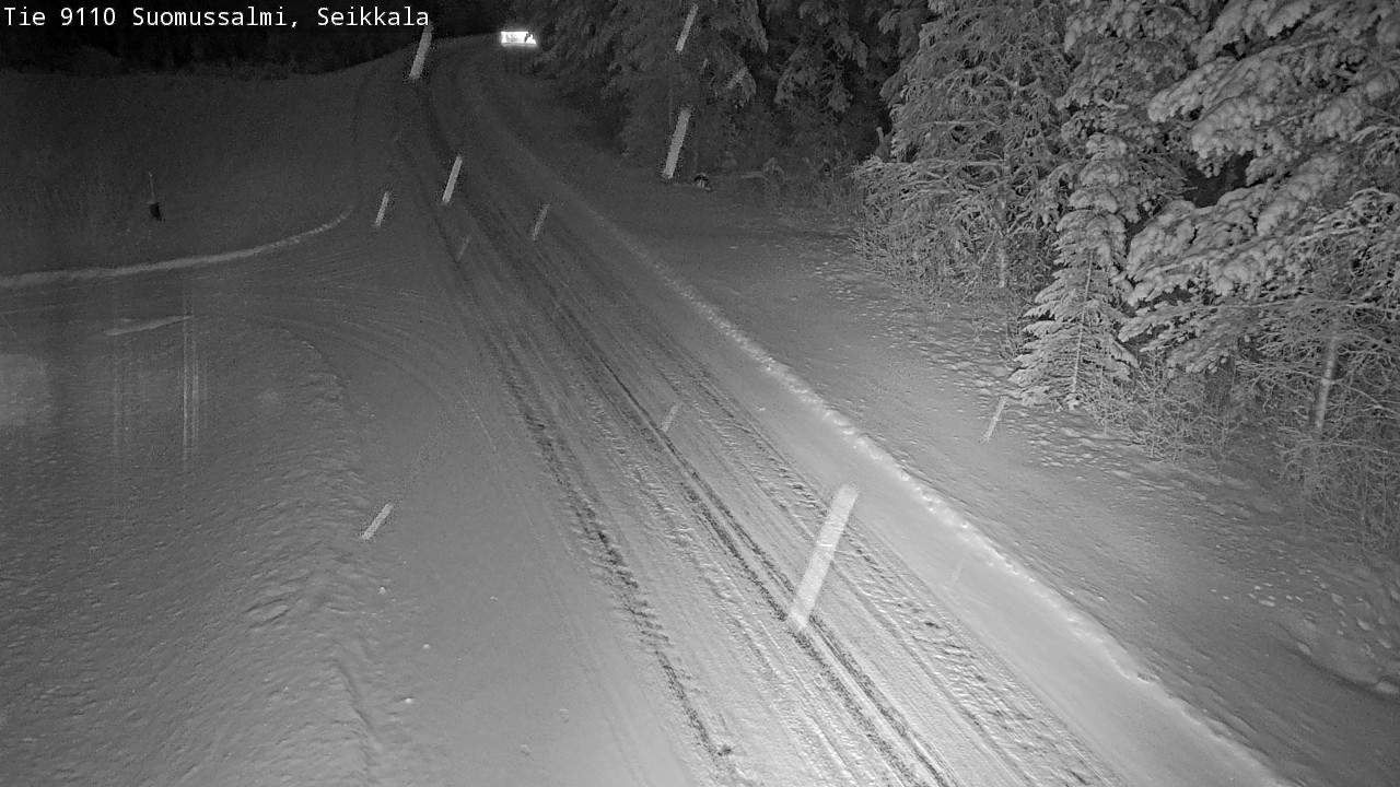 Kelikamerat Kuva Tie 9110 Suomussalmi, Seikkala, Suomussalmi, Kainuu