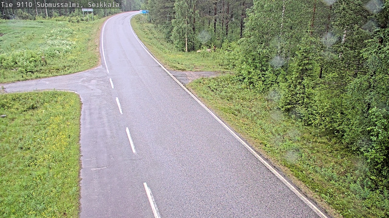 Kelikamerat Kuva Tie 9110 Suomussalmi, Seikkala, Suomussalmi, Kainuu