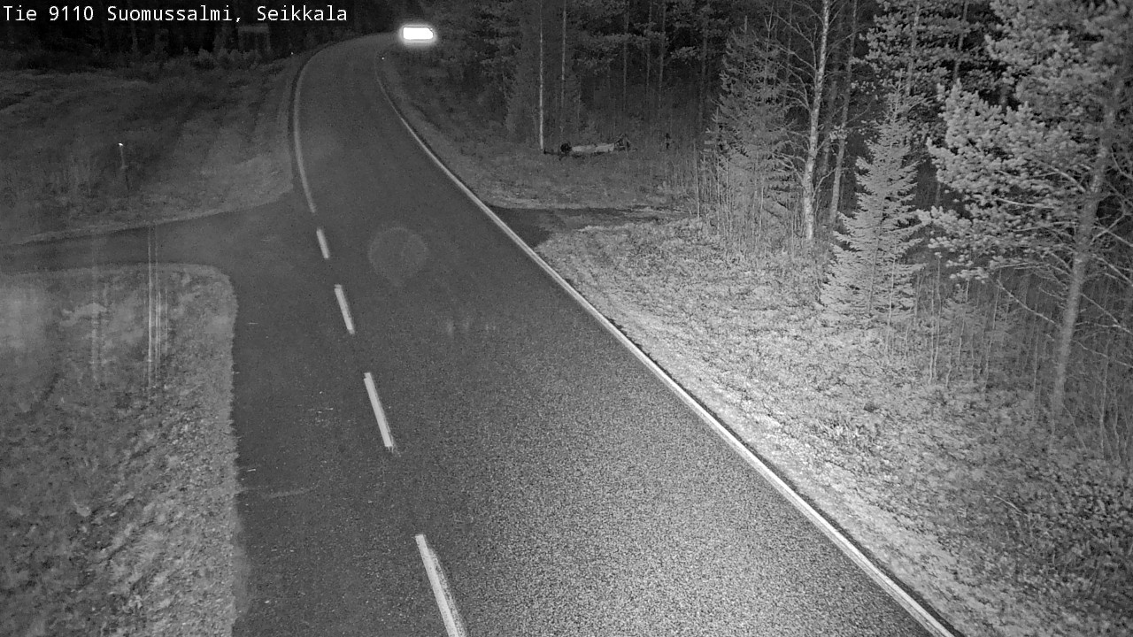 Kelikamerat Kuva Tie 9110 Suomussalmi, Seikkala, Suomussalmi, Kainuu
