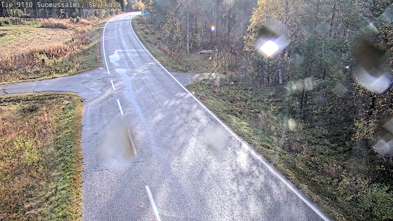 Kelikamerat Kuva Tie 9110 Suomussalmi, Seikkala, Suomussalmi, Kainuu