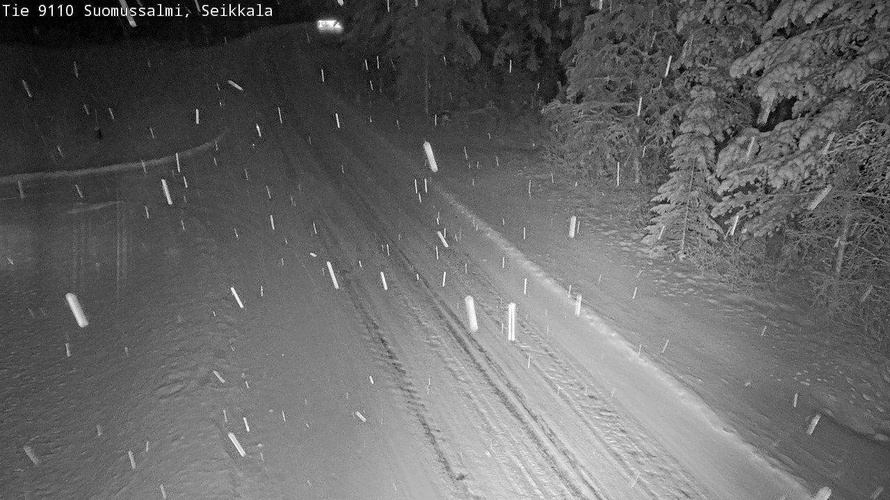 Kelikamerat Kuva Tie 9110 Suomussalmi, Seikkala, Suomussalmi, Kainuu