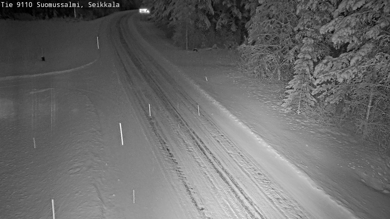 Kelikamerat Kuva Tie 9110 Suomussalmi, Seikkala, Suomussalmi, Kainuu