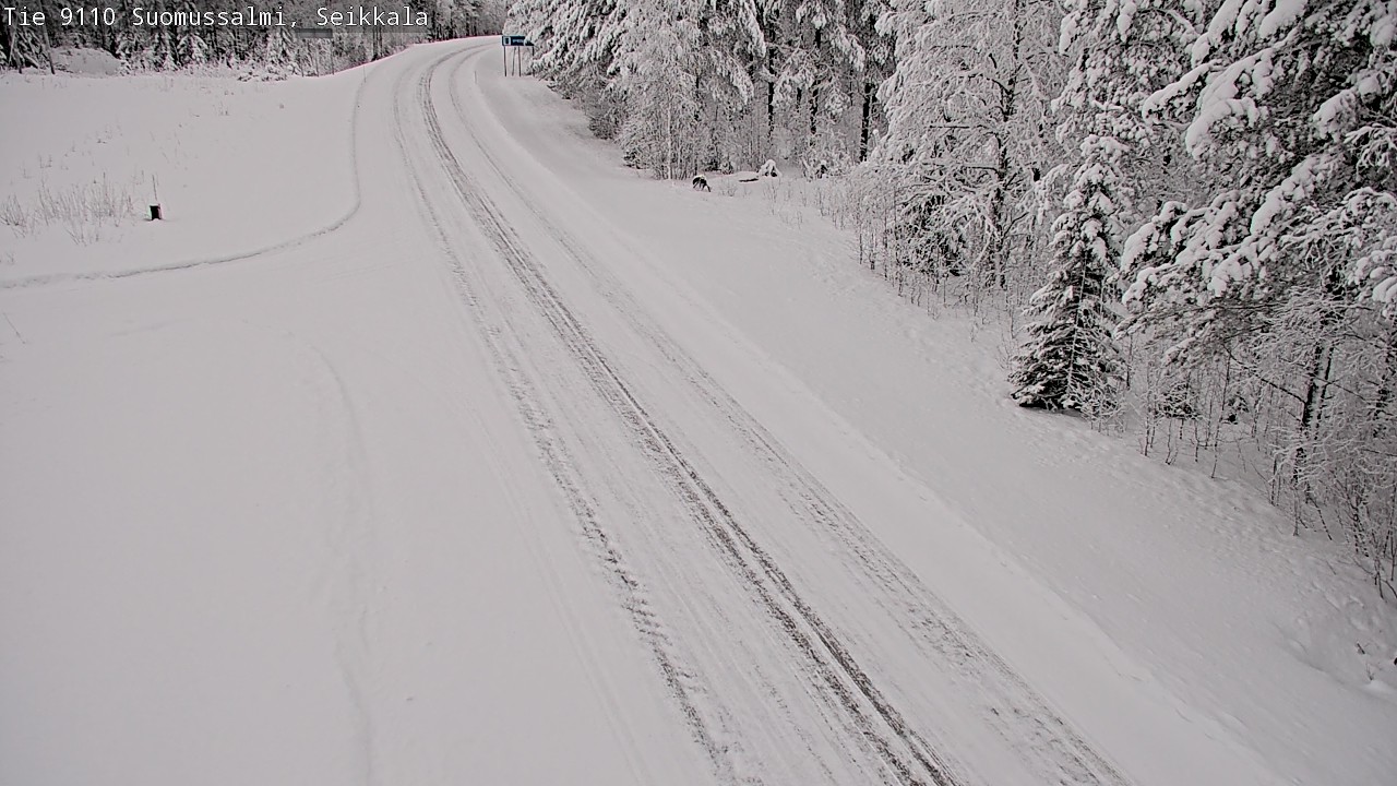 Kelikamerat Kuva Tie 9110 Suomussalmi, Seikkala, Suomussalmi, Kainuu