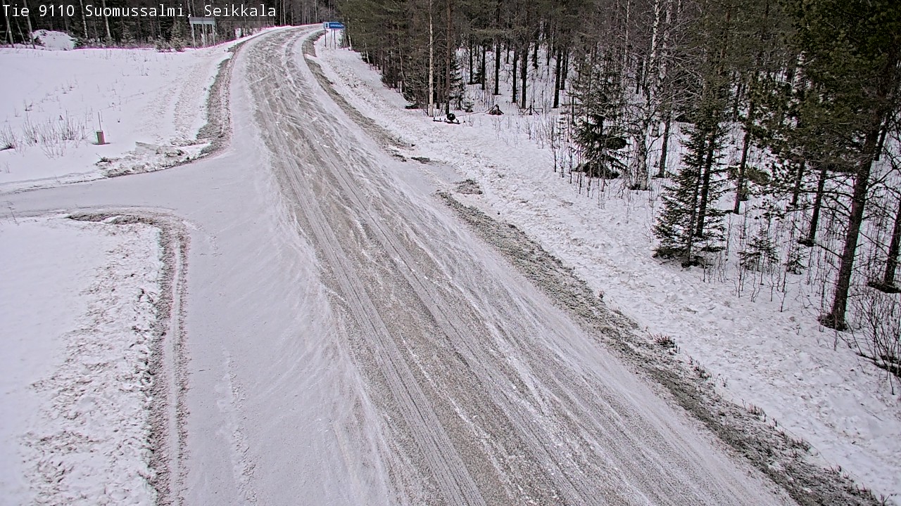 Kelikamerat Kuva Tie 9110 Suomussalmi, Seikkala, Suomussalmi, Kainuu