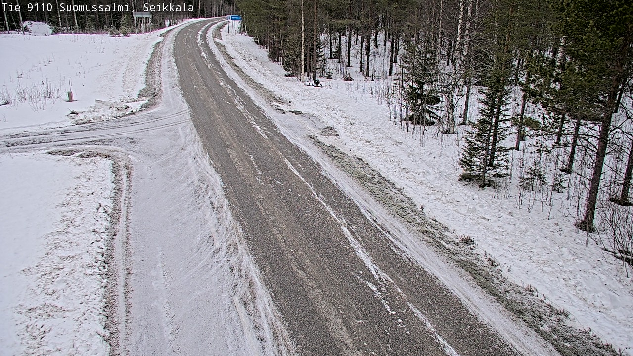 Kelikamerat Kuva Tie 9110 Suomussalmi, Seikkala, Suomussalmi, Kainuu