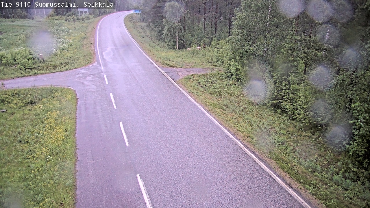 Kelikamerat Kuva Tie 9110 Suomussalmi, Seikkala, Suomussalmi, Kainuu