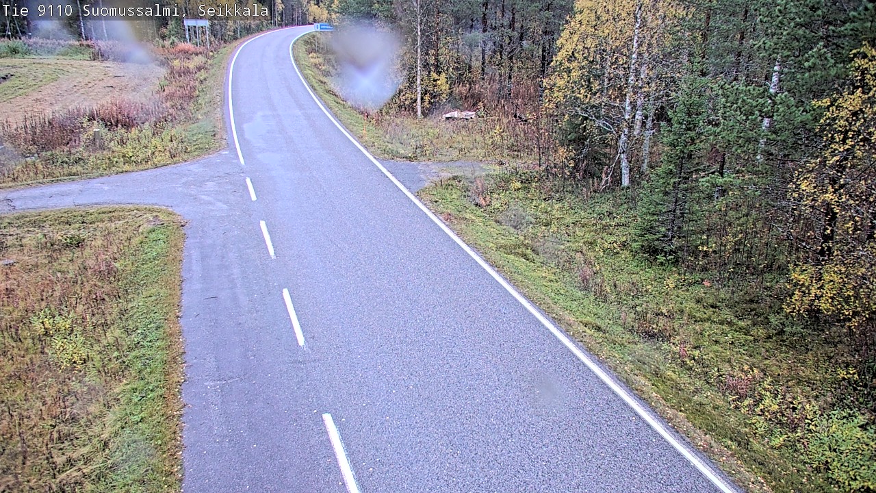 Kelikamerat Kuva Tie 9110 Suomussalmi, Seikkala, Suomussalmi, Kainuu