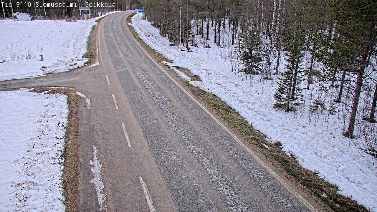 Kelikamerat Kuva Tie 9110 Suomussalmi, Seikkala, Suomussalmi, Kainuu