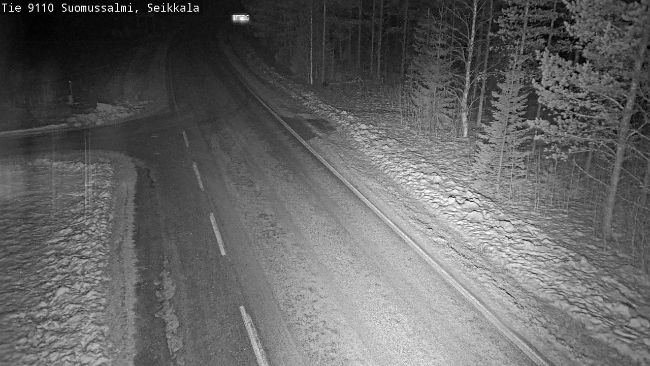 Kelikamerat Kuva Tie 9110 Suomussalmi, Seikkala, Suomussalmi, Kainuu
