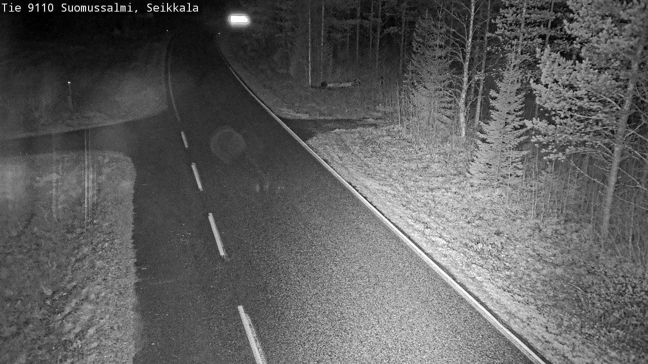 Kelikamerat Kuva Tie 9110 Suomussalmi, Seikkala, Suomussalmi, Kainuu
