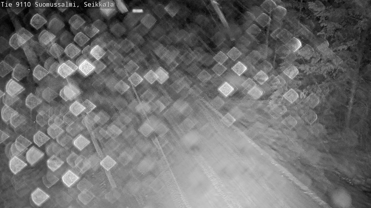 Weather Camera Image Road 9110 Suomussalmi, Seikkala, Suomussalmi, Kainuu