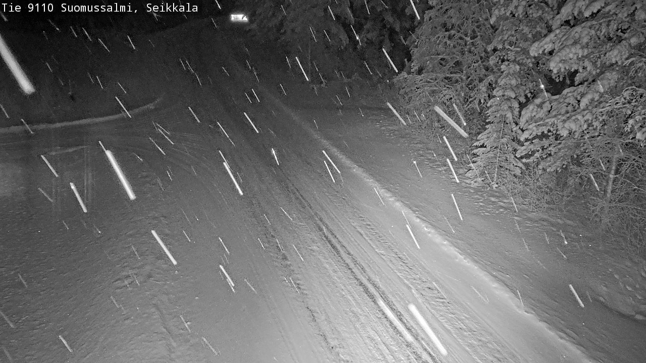 Kelikamerat Kuva Tie 9110 Suomussalmi, Seikkala, Suomussalmi, Kainuu