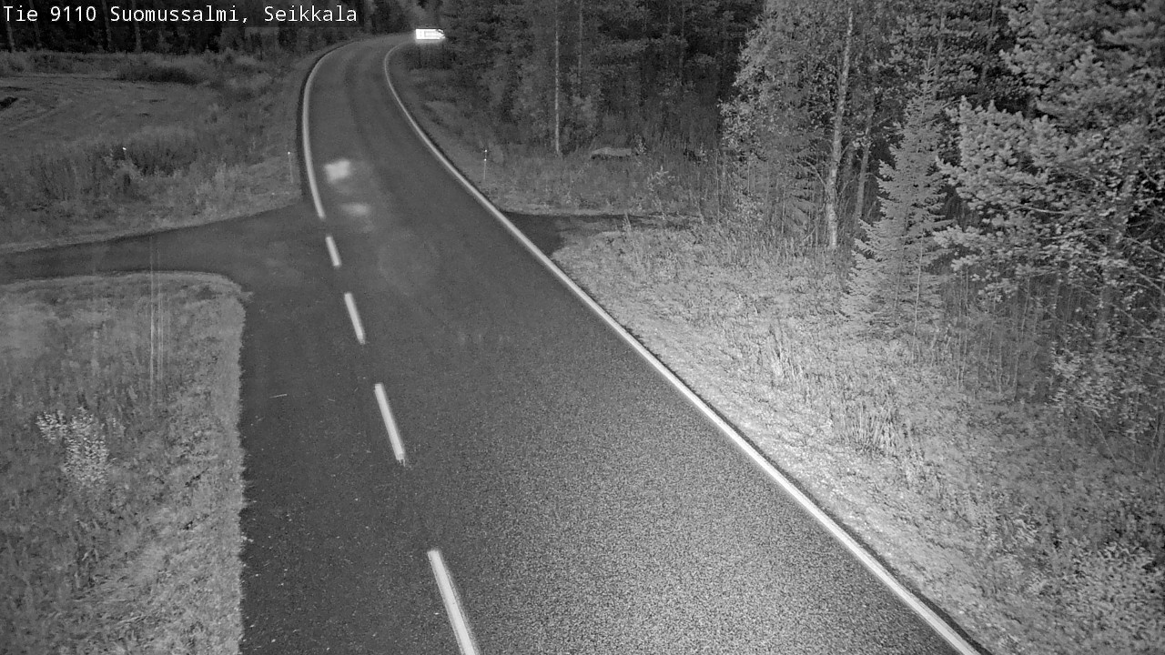 Kelikamerat Kuva Tie 9110 Suomussalmi, Seikkala, Suomussalmi, Kainuu