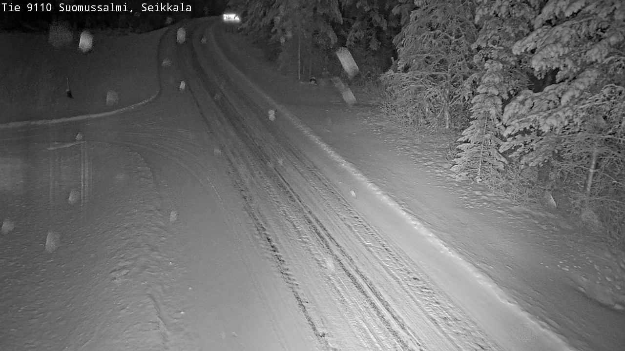 Kelikamerat Kuva Tie 9110 Suomussalmi, Seikkala, Suomussalmi, Kainuu