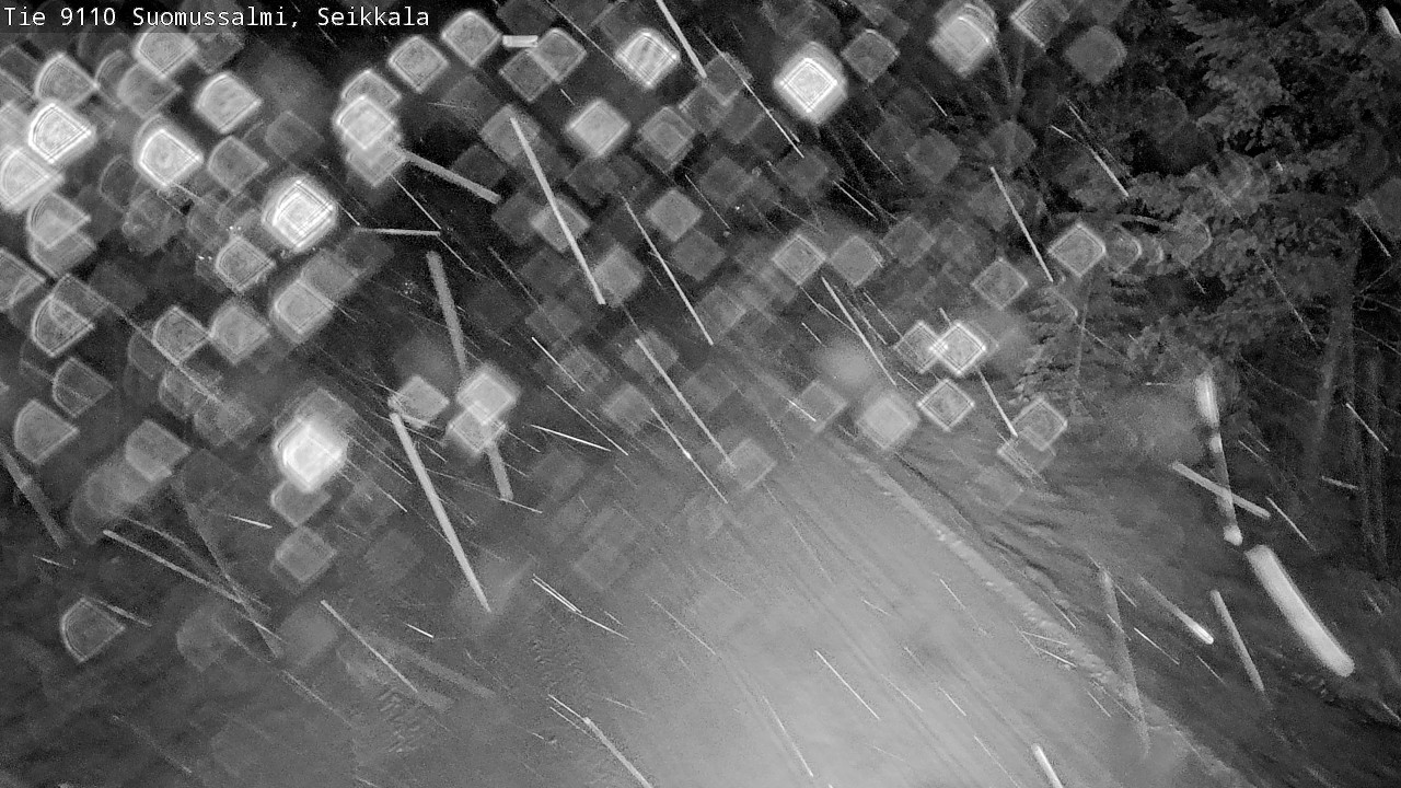 Weather Camera Image Road 9110 Suomussalmi, Seikkala, Suomussalmi, Kainuu