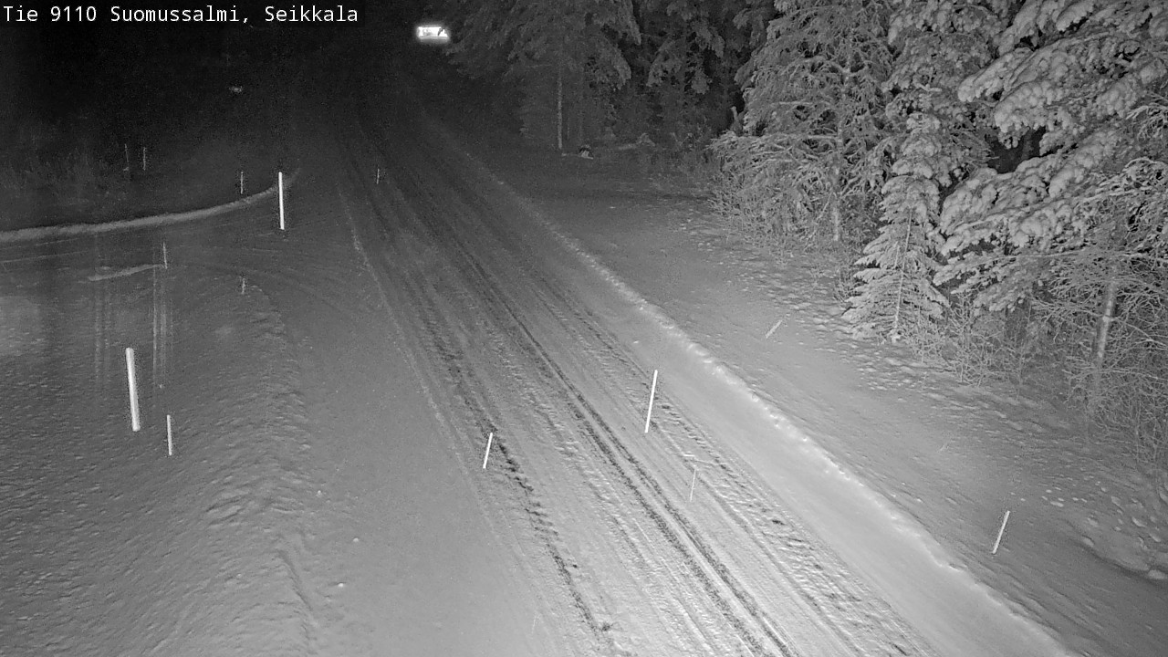 Kelikamerat Kuva Tie 9110 Suomussalmi, Seikkala, Suomussalmi, Kainuu