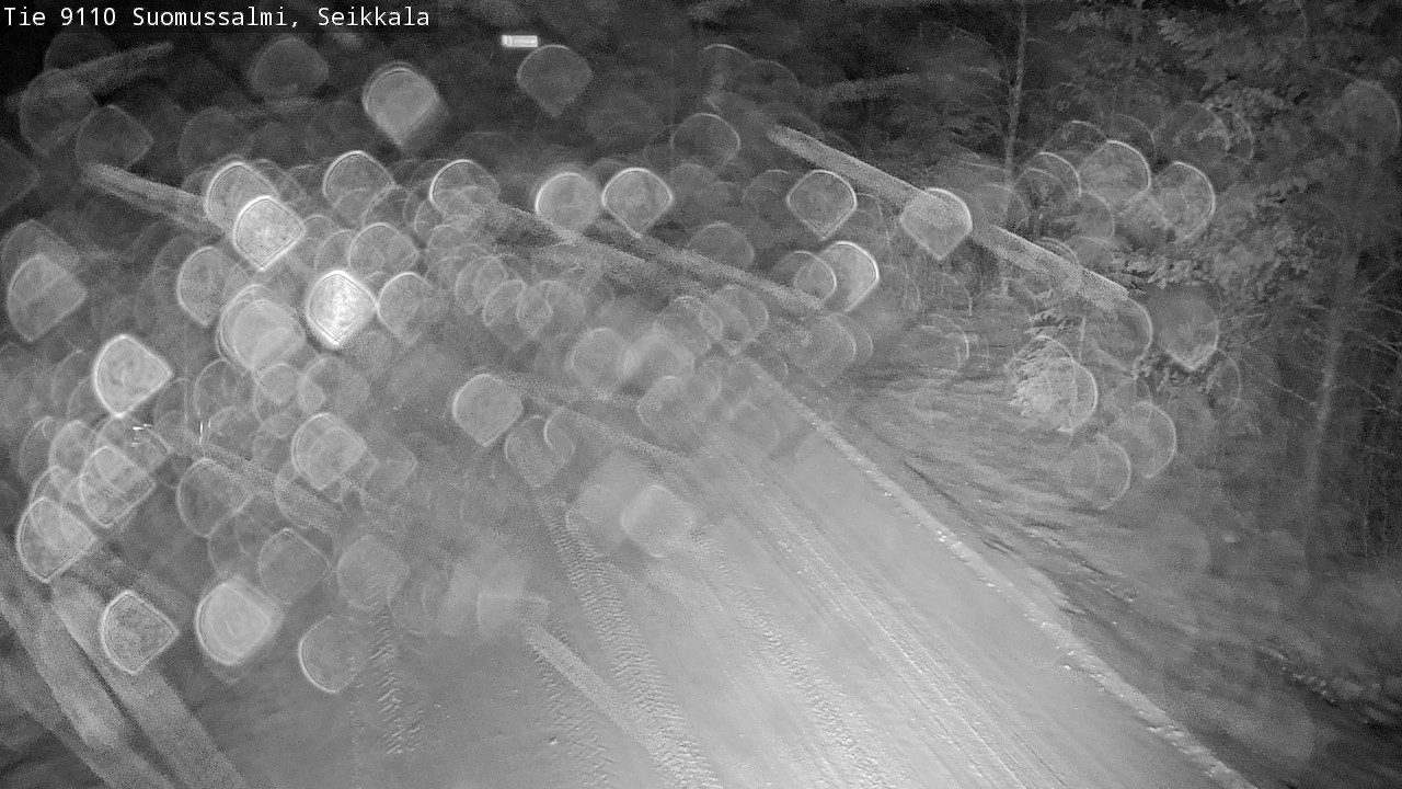 Weather Camera Image Road 9110 Suomussalmi, Seikkala, Suomussalmi, Kainuu