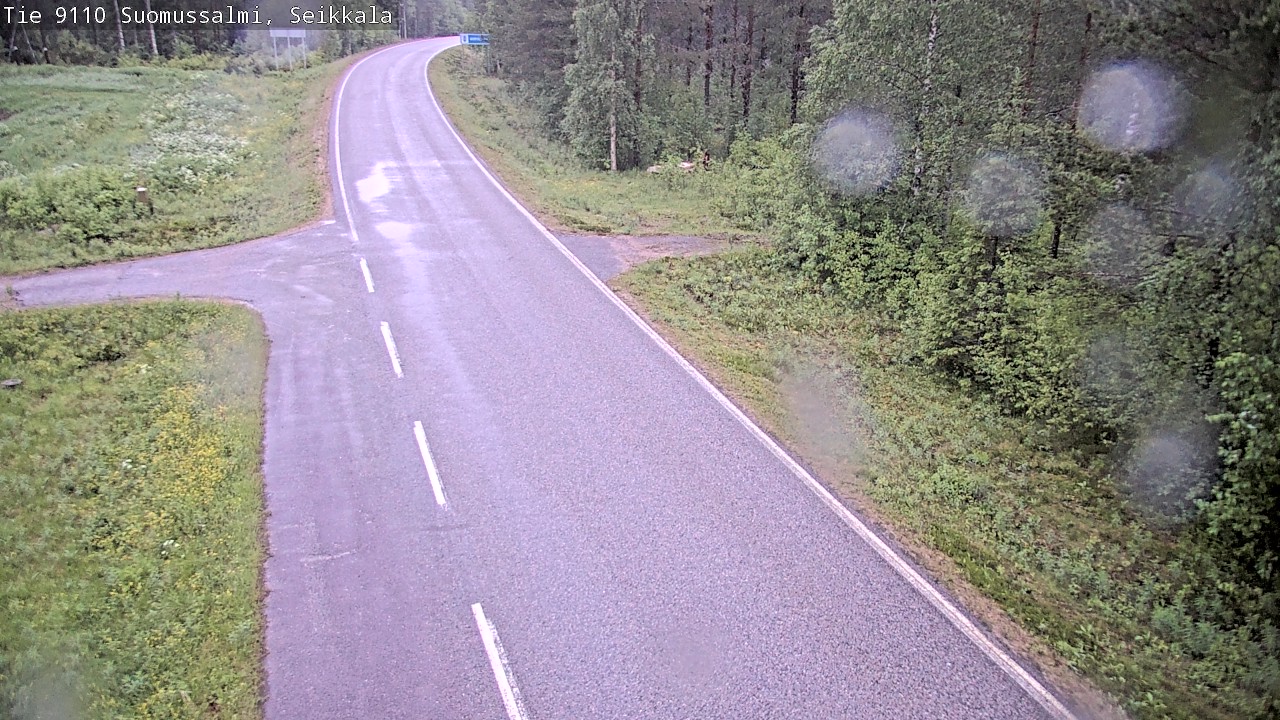 Kelikamerat Kuva Tie 9110 Suomussalmi, Seikkala, Suomussalmi, Kainuu