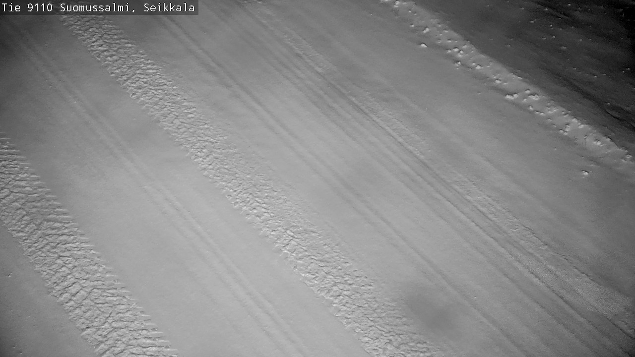 Weather Camera Image Road 9110 Suomussalmi, Seikkala, Suomussalmi, Kainuu