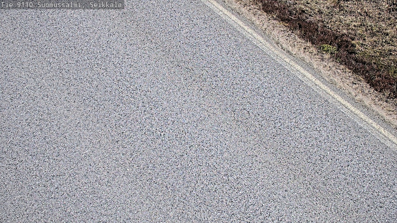 Weather Camera Image Road 9110 Suomussalmi, Seikkala, Suomussalmi, Kainuu