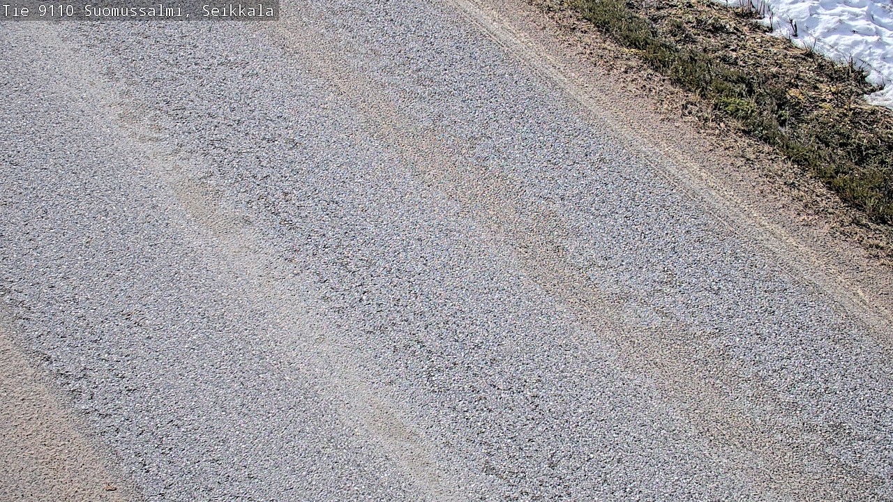Weather Camera Image Road 9110 Suomussalmi, Seikkala, Suomussalmi, Kainuu